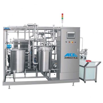 500L/H Milk UHT Pasteurizer Food Sanitary Coil Type