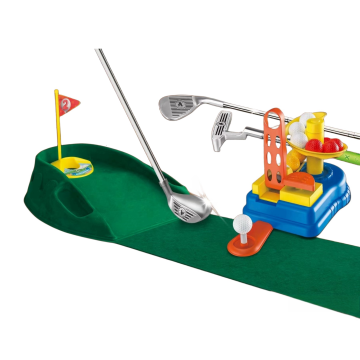 Comprehensive Golf Equipment Set: Steel Shaft Arm Sport Game Tools Including Divot Tool, Pitching Machine, Toy Set with Mat, Cloth, Golf Tees, and Accessories
