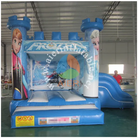 2017 Aier inflatable bouncer jumping house with obstacles/cheap inflatable jumping houses