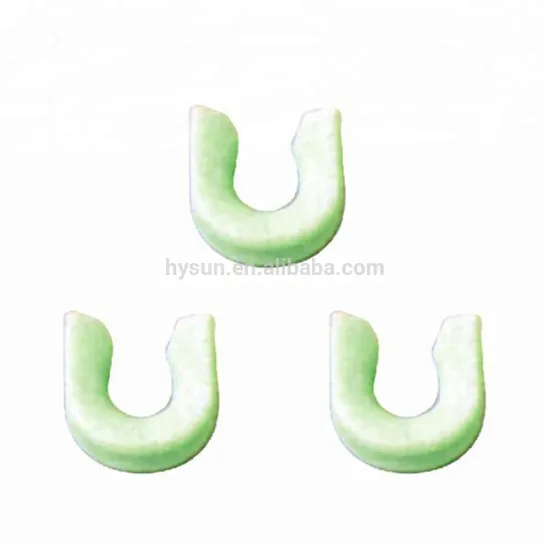 Luminous Fishing Line Protectors U Type Plastic Thimble