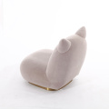 Chaise salon de chat en tissu mignon populaire