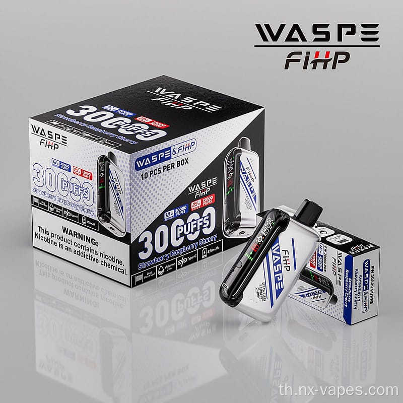WASPE FIHP 30000 พัฟใช้แล้วทิ้ง vape