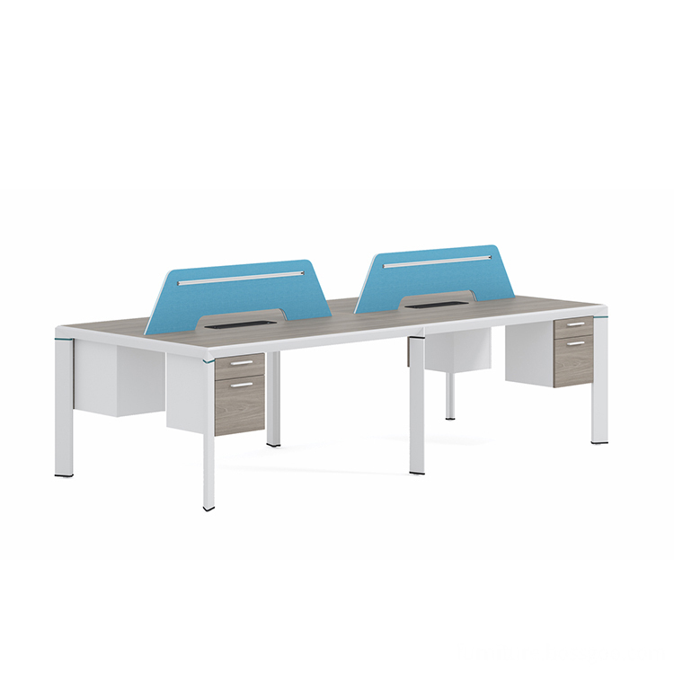 high quality fashion design 2 person workstation furniture