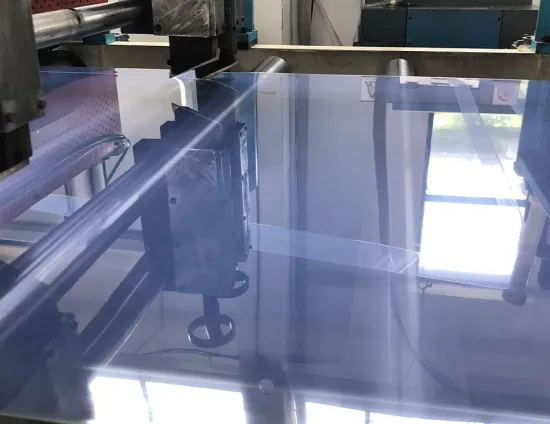 200 Micron clear PVC plastic sheets for printing