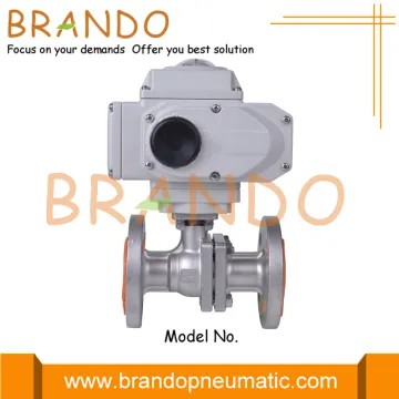 2-Way Electric Actuator Flanged Ball Valve 1'' DN25