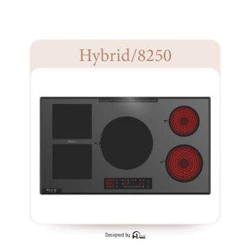 Factory Wholesale 10000W Five Burners Smart WIFI Control Built-in Hybrid Cooker