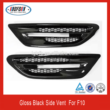 2013 Carbon Fiber Fender Grille Trim Set For BMW F10 5 Series