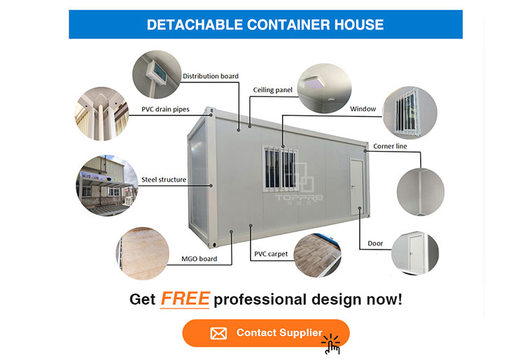 Portable Folding Container Rooms For Park Use, High Quality Portable ...