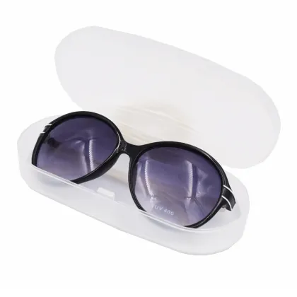 Clear Plastic Optical Case Eyewear Sunglasses Box - Glasses Storage