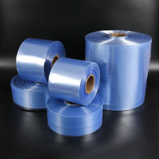 15cm Light Blue PVC Film Heat Shrink Wrap
