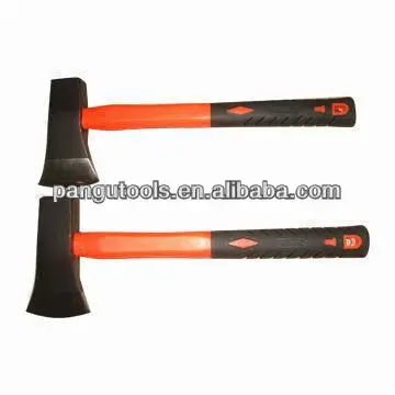 Axes, Splitting maul SM02 3kg, with Fiberglass Handle, Suitable for Splitting Wood