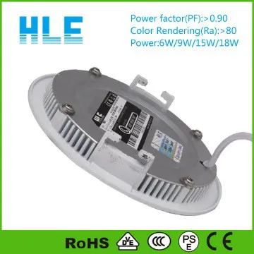 6500K smd led downlight dimmable no flicker