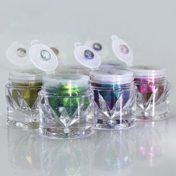 Mini Size Clear Packaging Jars for Glitter Powder and Highlighter