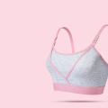 Reggiseno intimo per allattamento al seno senza fili in cotone morbido