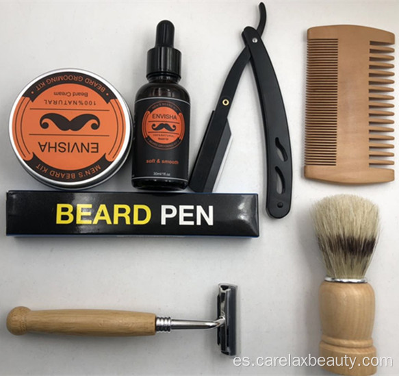 Beard Care Gift Gift Kit de aseo de barba