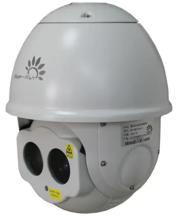 Dome 30X CCTV Thermal Camera High Rotation Speed