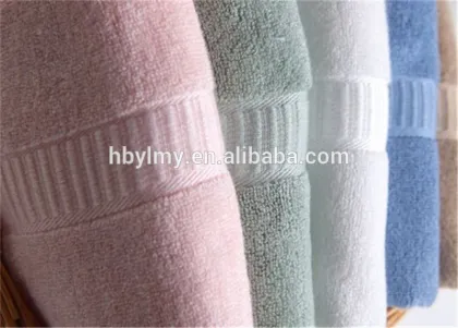 Bath towels bamboo cotton towels