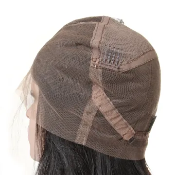 100% Indian Human Hair Full Lace Wig  Hand tied wig