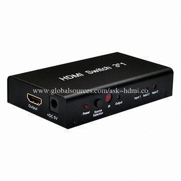 1080P HDMI Switcher, 3x1