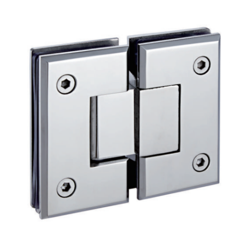 Beveled Corner 180 Degree Glass Shower Hinge