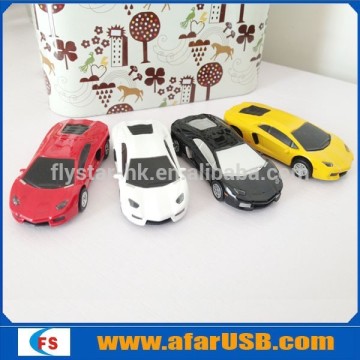 Metal car/automobile/motor vehicle usb flash drive with logo printing and optional colors for gifts and toys