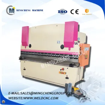 WC67Y-40T*2500 hydraulic press brake for plate bending