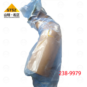 Imported articulated truck AD40 parts 238-9979 exhaust pipe