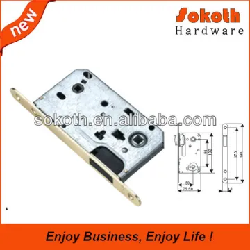 anti-theft mortise lock body
