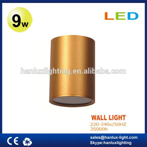 9W CE RoHS SMD Wall light