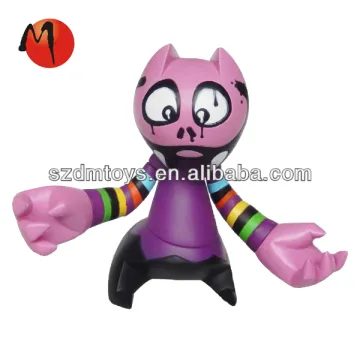 animated plastic toy cat figure