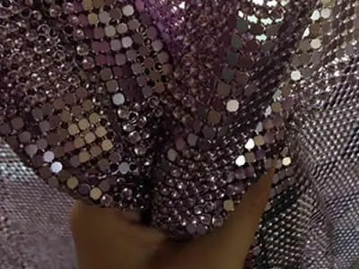 Metallic Fabric Cloth