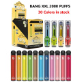 Original Bang XXL 2000 Puffs verfügbares Vape -Gerät