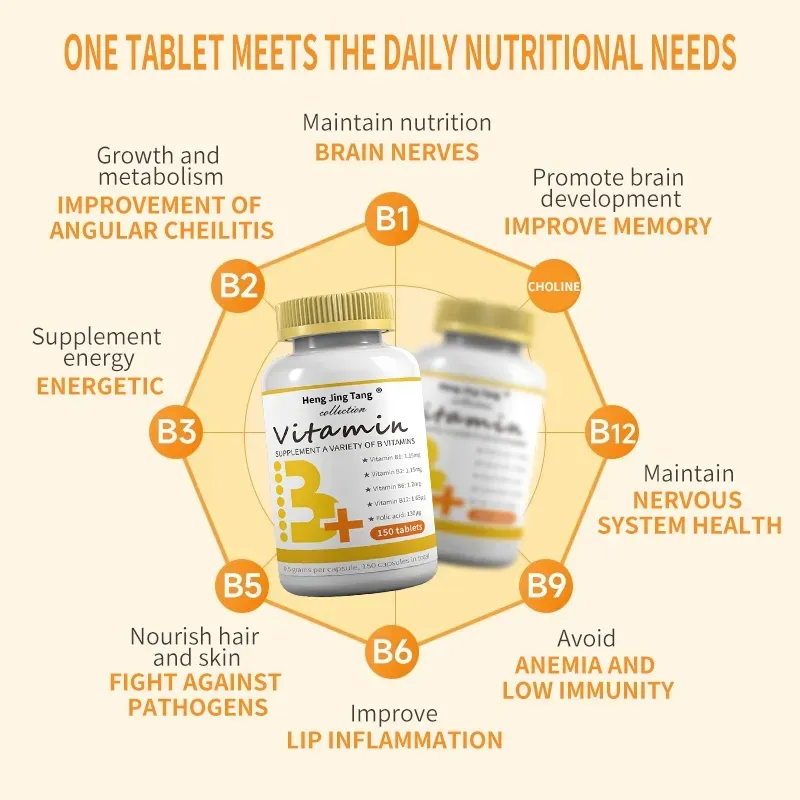 Relieve Fatigue: China Pharma Vitamin B Complex Tablets