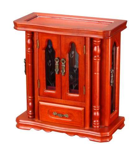 Classical Wooden Cabinet Jewelry Box