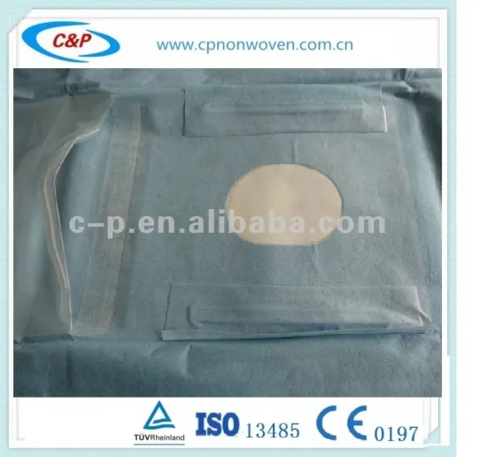 Offer for ophthalmic Disposable & Poly drapes with Fluid bag