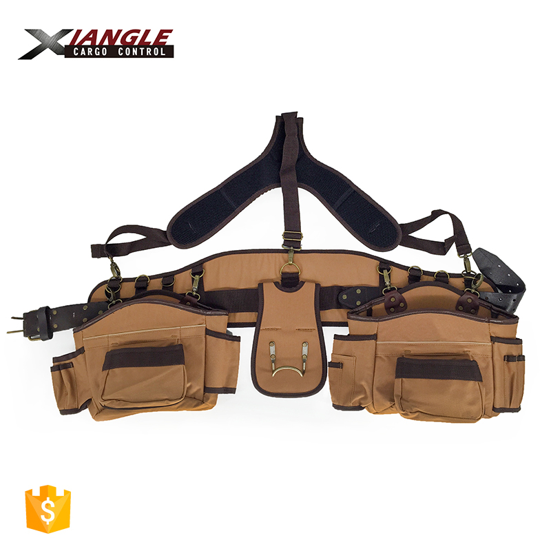 10 pocket double pouch leather storage pouch electric Heavy duty 2 bag tool belt with suspenders waist tool belt bags1 10 pocket double pouch leather storage pouch electric Heavy duty 2 bag tool belt with suspenders waist tool belt bags1