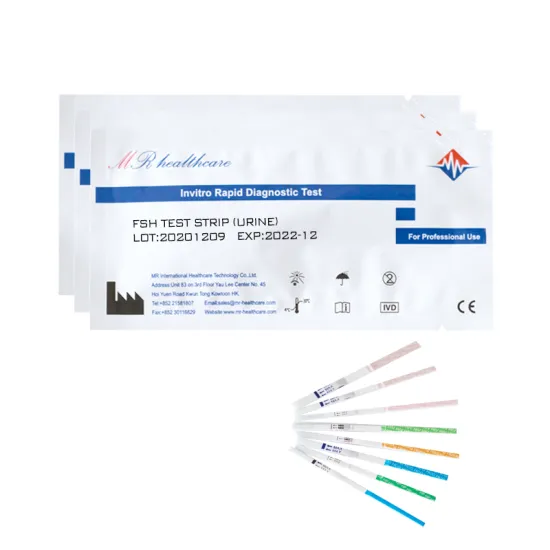 Wholesale Price FSH urine TEST kits FSH Rapid Test Strips