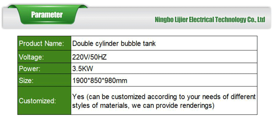 Food purifier with dual cylinder design