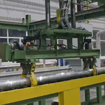 Portaaltype Zware stalen staven stapelmachine