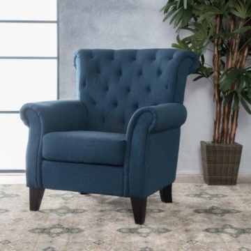 Modern Hotel Balcony Reclining Fabric Lounge Chair for Living Room