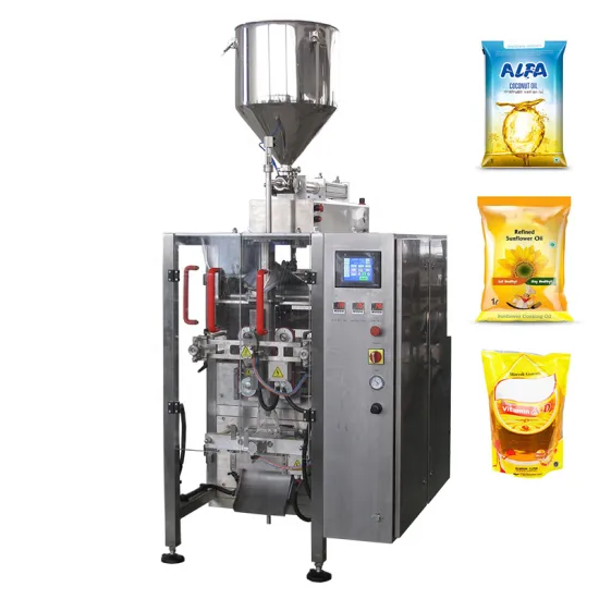 Automatic Oil Packing Machine With Pump