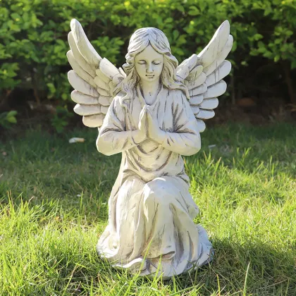 Wholesale Resin Crafts: Praying Guardian Garden Angel Statues