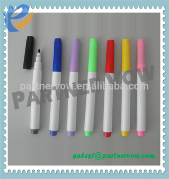 Hot sell permanent waterproof magent marker pen with eraser