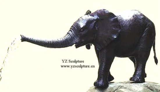Natural Bronze Elephant Fountain(GBF-A005)