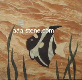 marble mosaic water jet