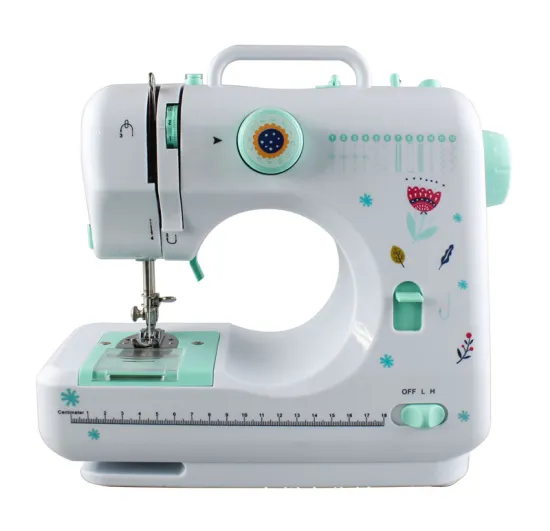 YUKK VOF FHSM-505G Home and Industrial Multi-Function Mini Sewing Machine: 12 Stitch Patterns and Automatic Features for Leather Work