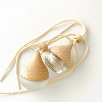 Wooden Cap Frost 8ml 10ml Car Air Diffuser Perfume Bottle