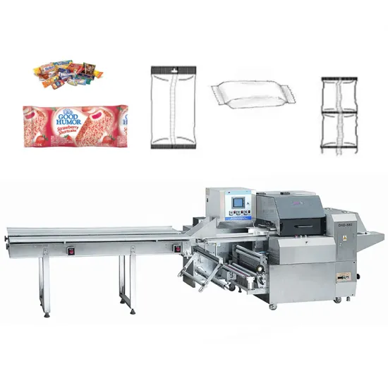 JKPACK Horizontal Flow Crisp Wrap Bread Packing Machine