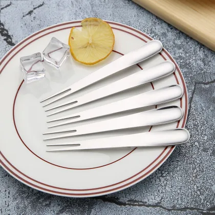 Colourful stainless steel restaurant  mini cake fruit