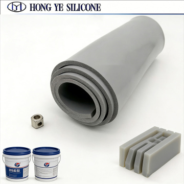 Heat-Resistant Foamed Silicone for Steam Press Applications